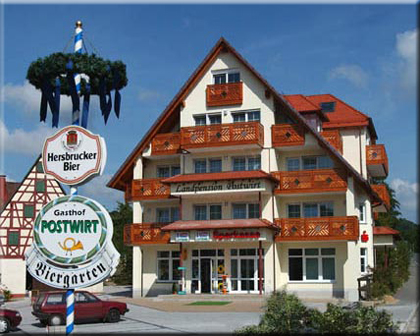Landpension und Gasthof Postwirt in Kirchensittenbach - wir freuen uns auf Ihren Besuch in der neuerbauten Landpension Postwirt und beim traditionsreichen Familienbetrieb Postwirt!